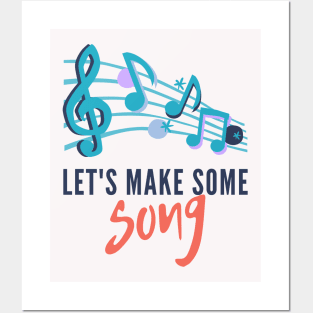 Let`s Make Some Song Posters and Art